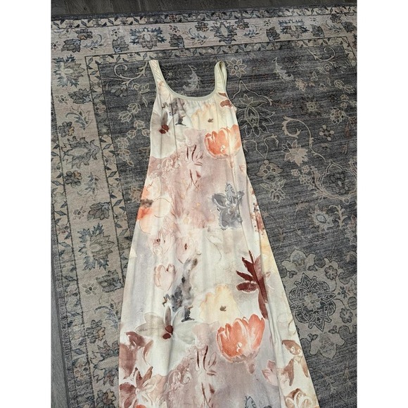 Cache Dresses & Skirts - Vintage Cache Alexia Admor Dress Pastel Florals Maxi Gown Acetate
